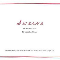 スネアドラム独奏：スワーヴ／ジーン・コシンスキー【ソロ輸入楽譜】