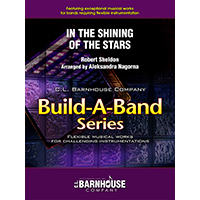 5パート＋打楽器（opt.）：星の輝きの中で／ロバート・シェルドン(アレクサンドラ・ナゴルナ)【フレキシブルアンサンブル輸入楽譜】