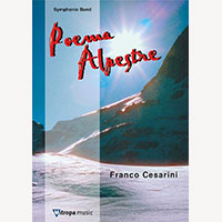 交響詩「アルプスの詩」（スコアのみ）／フランコ・チェザリーニ【吹奏楽輸入楽譜】