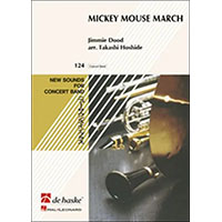 ミッキーマウス・マーチ（NSB逆輸入版）／ジミー・ドッド （星出尚志）【吹奏楽輸入楽譜】