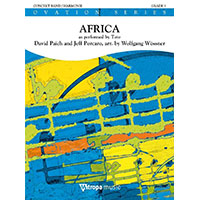 アフリカ(TOTO）／デヴィッド・ペイチ(ヴォルフガング・ヴェスナー)【吹奏楽輸入楽譜】