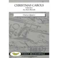 クラリネット4重奏：クリスマスキャロルズ Vol.1／伝承曲（ハリー・リチャーズ）【アンサンブル輸入楽譜】