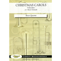 金管4重奏：クリスマスキャロルズ　Vol.1／伝承曲(ハリー・リチャーズ)【アンサンブル輸入楽譜】