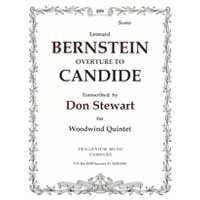 木管5重奏：キャンディード序曲（パート譜セット）／レナード・バーンスタイン(ドン・スチュワート)【アンサンブル輸入楽譜】