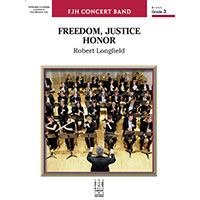 自由、正義、名誉／ロバート・ロングフィールド【吹奏楽輸入楽譜】