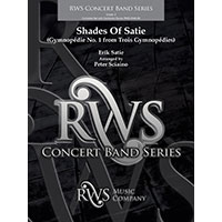 シェイズ・オブ・サティ（サティの面影）／エリック・サティ(ピーター・シャイノ)【吹奏楽輸入楽譜】
