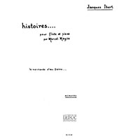 フルート＆ピアノ：水売り女　「物語」第9曲より（スコアのみ）／ジャック・イベール【ソロ輸入楽譜】