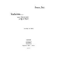 フルート＆ピアノ：バルキス女王の行列 「物語」第10曲より（スコアのみ）／ジャック・イベール【ソロ輸入楽譜】