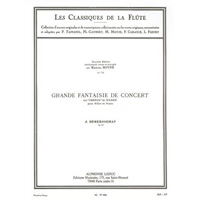 フルート＆ピアノ：「オベロン」によるグランド・ファンタジー Op.52／ジュール・ドゥメルスマン(マルセル・モイーズ)【ソロ輸入楽譜】