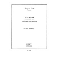 バスーン＆ピアノ：小さな白いろば 「物語」第2曲より（バスーン版・スコアのみ）／ジャック・イベール【ソロ輸入楽譜】