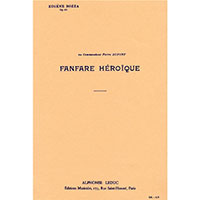 金管11重奏＆打楽器：英雄ファンファーレ（スコアのみ）／ウジェーヌ・ボザ【アンサンブル輸入楽譜】