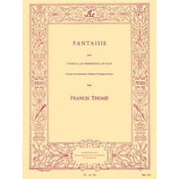 トランペット＆ピアノ：幻想曲 (ファンタジー)／フランシス・トーメ【ソロ輸入楽譜】