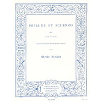 フルート＆ピアノ：プレリュードとスケルツォ op.35（スコアのみ）／アンリ・ビュッセル【ソロ輸入楽譜】