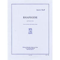 トロンボーン＆ピアノ：ラプソディー／ジャニーヌ・リュエフ【ソロ輸入楽譜】