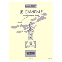 アルト・サクソフォーン＆ピアノ：ラ・カンパネラ（スコアのみ）／ウジェーヌ・ボザ【ソロ輸入楽譜】