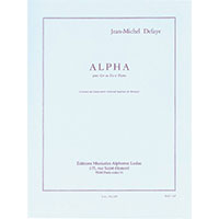 ホルン＆ピアノ：アルファ／ジャン・ミシェル・ドファイ【ソロ輸入楽譜】