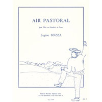 フルート（orオーボエ）＆ピアノ：田園風のアリア／ウジェーヌ・ボザ【ソロ輸入楽譜】