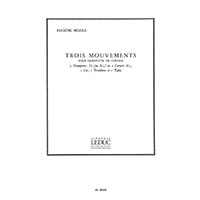 金管5重奏：金管5重奏のための3つの楽章／ウジェーヌ・ボザ【アンサンブル輸入楽譜】
