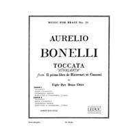 金管8重奏：トッカータ 「アタランタ」／アウレリオ・ボネッリ【アンサンブル輸入楽譜】