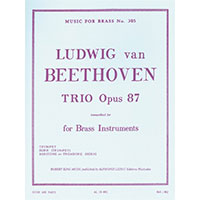 金管3重奏：三重奏曲 op.87／ルートヴィヒ・ヴァン・ベートーヴェン(ロバート・キング)【アンサンブル輸入楽譜】