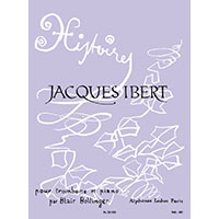 トロンボーン＆ピアノ：物語／ジャック・イベール(クロード・ボリング)【ソロ輸入楽譜】