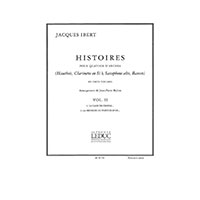 木管4重奏：「物語」（木管四重奏版）／ジャック・イベール【アンサンブル輸入楽譜】