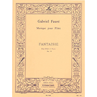 フルート&ピアノ：幻想曲（ファンタジー）Op.79／ガブリエル・フォーレ【ソロ輸入楽譜】