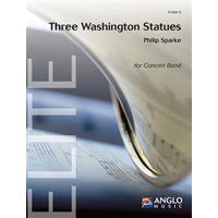 3つのワシントンの彫像／フィリップ・スパーク 【吹奏楽輸入楽譜】