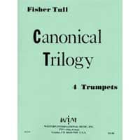 トランペット4重奏：4本のトランペットのためのカノニカル・ファンタジー／フィッシャー・タル【アンサンブル輸入楽譜】