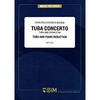 テューバ＆ピアノ：テューバ協奏曲（ピアノ･リダクション版）／ジャンカルロ・カストロ・ダッドーナ【ソロ輸入楽譜】