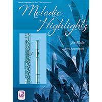 無伴奏フルート：メロディック・ハイライト（フルート）／ベルト・アッペルモント【ソロ輸入楽譜】