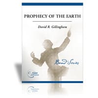 地球の予言（オルガンとバンド）【スコアのみ】／デイヴィッド・ギリングハム【吹奏楽輸入楽譜】