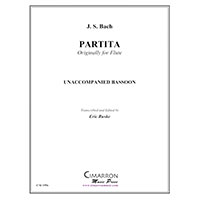 無伴奏ファゴット：無伴奏テューバのためのパルティータ イ短調 BWV 1013／編集：エリック・ラスク【ソロ輸入楽譜】