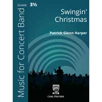 スウィギング・クリスマス（6曲メドレー）【小編成】／パトリック・グレン・ハーパー 【吹奏楽輸入楽譜】