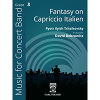 イタリア奇想曲【グレード3】／ピョートル・イリイチ・チャイコフスキー(デヴィッド・ボブロウィッツ)【吹奏楽輸入楽譜】