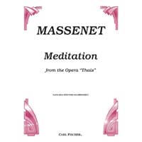 フルート＆ピアノ：タイスの瞑想曲／ジュール・マスネ(ポール・タファネル)【ソロ輸入楽譜】