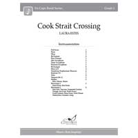Cook Strait Crossing（スコアのみ）／ローラ・エスティス【吹奏楽輸入楽譜】
