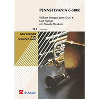 ペンシルヴァニア 6-5000【小編成】（NSB逆輸入版）／グレンミラー楽団（明光院正人）【吹奏楽輸入楽譜】