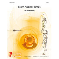いにしえの時から（スコアのみ）／ヤン・ヴァンデルロースト【吹奏楽輸入楽譜】