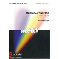 マリンバ・コンチェルト（マリンバ協奏曲）／八木澤教司【吹奏楽輸入楽譜】