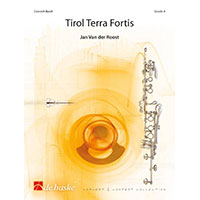 チロルの強き大地／ヤン・ヴァンデルロースト【吹奏楽輸入楽譜】