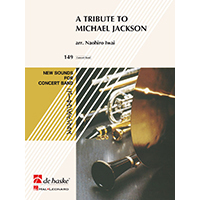 アメリカン・グラフィティ XX マイケル・ジャクソン・メドレー（NSB逆輸入版）／（岩井直溥）【吹奏楽輸入楽譜】