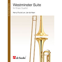 金管4重奏：ウェストミンスター組曲／ヘンリー・パーセル(ヤン・デ・ハーン)【アンサンブル輸入楽譜】