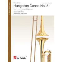金管5重奏：ハンガリー舞曲第5番／ヨハネス・ブラームス【アンサンブル輸入楽譜】