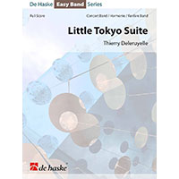 10パート＋打楽器：小東京組曲（リトル・トウキョウ・スィート）／ティエリー・ドゥルルイエル【フレキシブルアンサンブル輸入楽譜】
