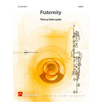 フラターニティー（スコアのみ）／ティエリー・ドゥルルイエル【吹奏楽輸入楽譜】