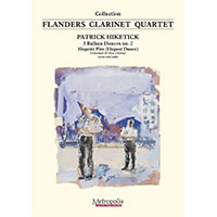 クラリネット4重奏：バルカン・ダンス第2番 「エレガトニ・プレス」／パトリック・ヒケティック【アンサンブル輸入楽譜】