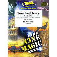 トムとジェリー (ブルー・キャット・ブルース）／スコット・ブラッドリー(ジョー・ベリーニ)【吹奏楽輸入楽譜】