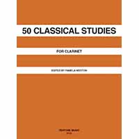 クラリネット：クラリネットのための50の古典的練習曲／【教則輸入楽譜】