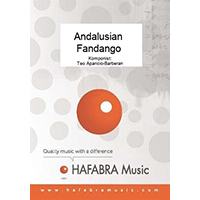 アンダルシアン・ファンダンゴ／テオドロ・アパリシオ・バルベラン【吹奏楽輸入楽譜】